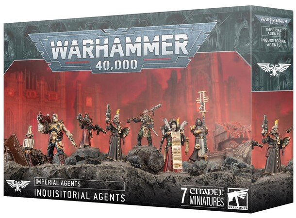 Imperial Agents Inquisitorial Agents Warhammer 40K 