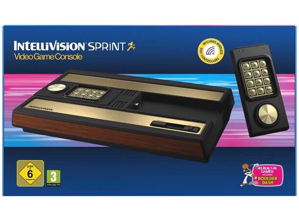 Intellivision Sprint Retrokonsol 