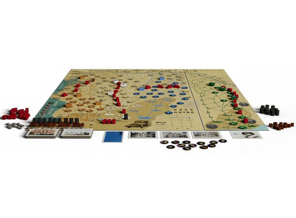 Keep em Rolling 1944 Brädspel Race to the Rhine 