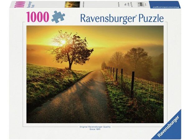 Landscape in the Morning Sun 1000 bitar Ravensburger Puzzle Pussel 