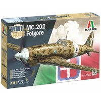 MC.202 Folgore Aces Italeri 1:72 Byggsats