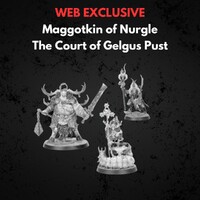Maggotkin of Nurgle Court of Gelgus Pust Warhammer Age of Sigmar