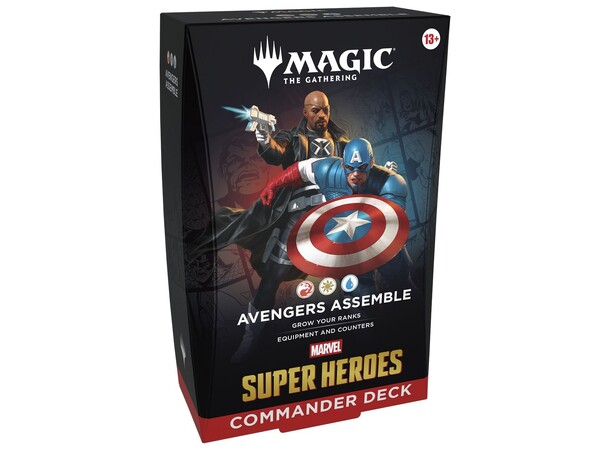 Magic Marvel Super Heroes Commander #1 Commander Deck - Avengers Assemble 