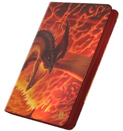 Magic Tarkir Dragonstorm Zipfolio Magmat Ultimate Guard - Magmatic Hellkite
