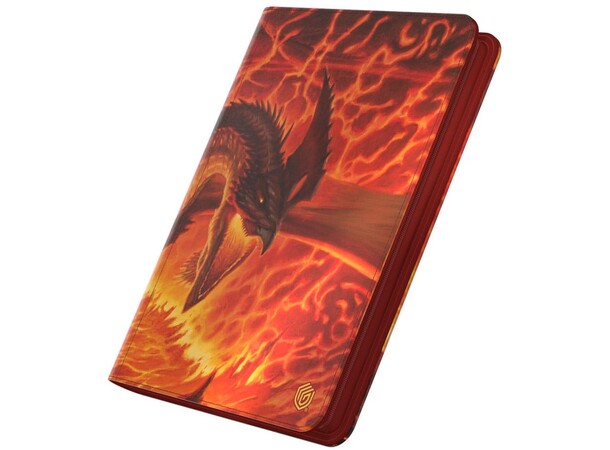 Magic Tarkir Dragonstorm Zipfolio Magmat Ultimate Guard - Magmatic Hellkite 