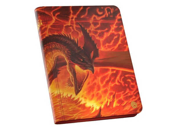 Magic Tarkir Dragonstorm Zipfolio Magmat Ultimate Guard - Magmatic Hellkite 