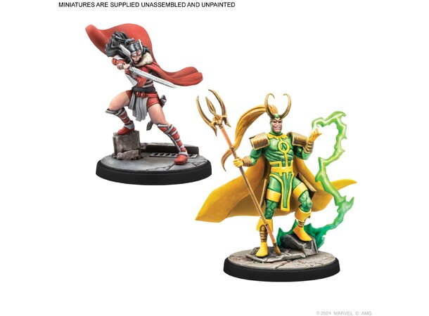Marvel Crisis Protocol Mighty Thor/Sif Lady Sif/Thor/Loki Character Pack 