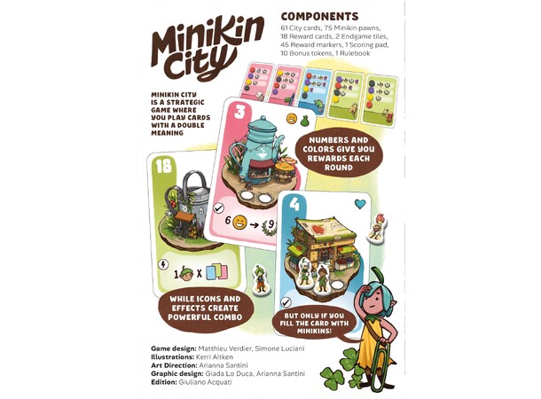 Minikin City Kortspel 