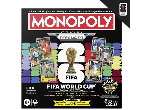 Monopoly FIFA Edition Core Brädspel Svensk Utgåva 