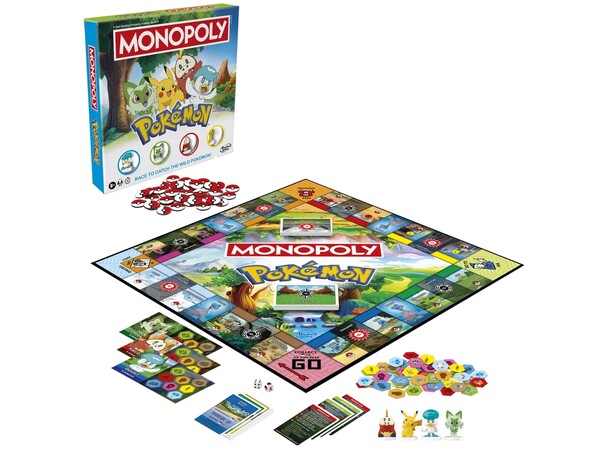 Monopoly Pokemon Edition Brettspill Svensk utgåva 