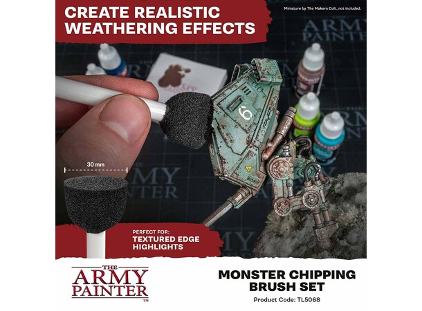 Monster Chipping Brush Set The Army Painter - 2025 