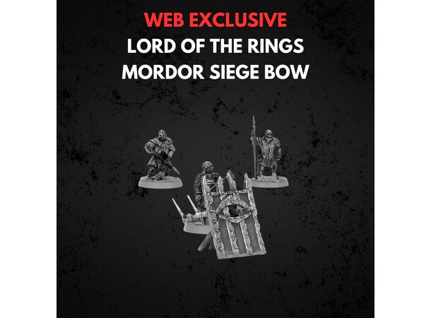 Mordor Siege Bow Middle-earth Strategy Battle Game 