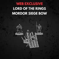 Mordor Siege Bow Middle-earth Strategy Battle Game