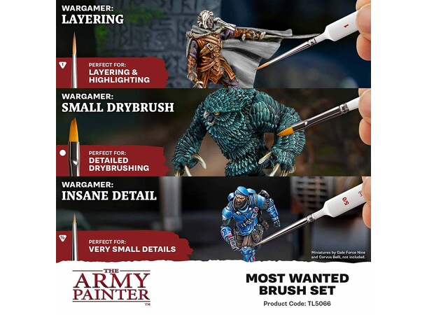 Most Wanted Brush Set The Army Painter - 2025 