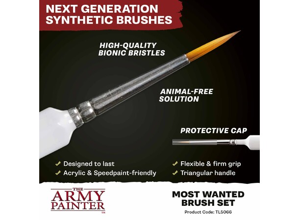 Most Wanted Brush Set The Army Painter - 2025 