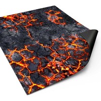 Neoprene Mat 22x32 Flamecoil Path Green Stuff World - 56 x 76 cm