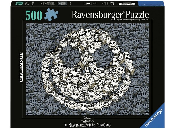 Nightmare Before Christmas 500 bitar Pussel - Ravensburger Puzzle 