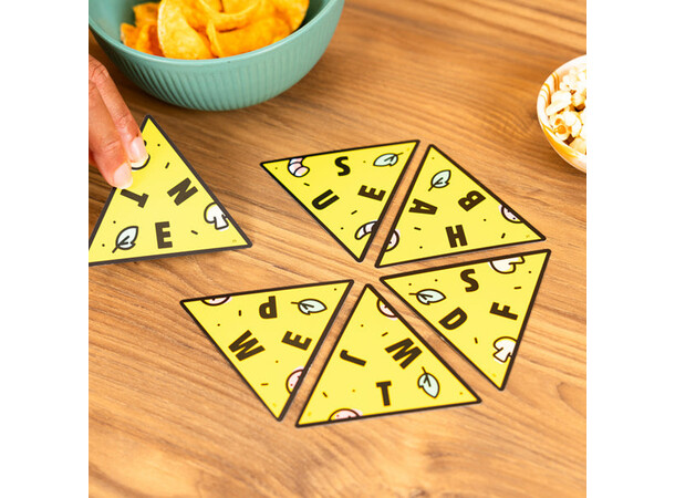 P for Pizza Partyspel 