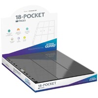 Pages 18-pocket x50 Grå Ultimate Guard Plastfickor