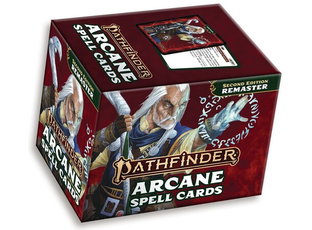 Pathfinder RPG Arcane Spell Cards Remastered 