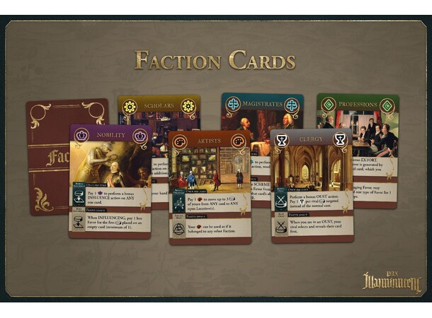 Pax Illuminaten Brädspel 