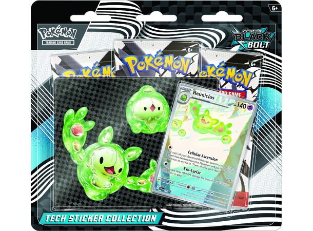 Pokemon Black Bolt Tech Sticker Coll Reuniclus 