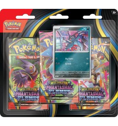 Pokemon Phantasmal Flames 3P Sneasel 3-Pack Blister