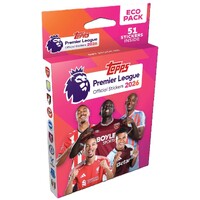 Premier League 2026 Sticker Eco Pack Topps Official Stickers