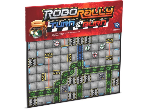 Robo Rally Turn & Burn Expansion Expansion till Robo Rally 