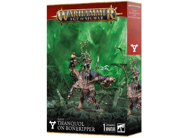 Skaven Thanquol on Boneripper Warhammer Age of Sigmar 