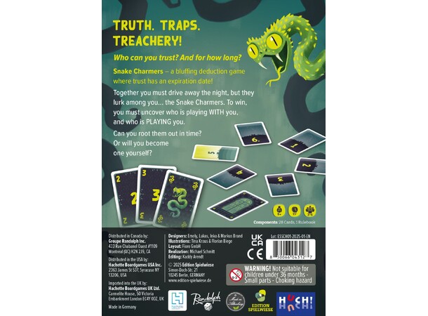 Snake Charmers Kortspel 