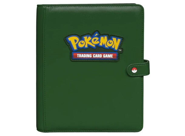 Snap Binder Pokemon 4-Pocket Grön Ultra Pro 