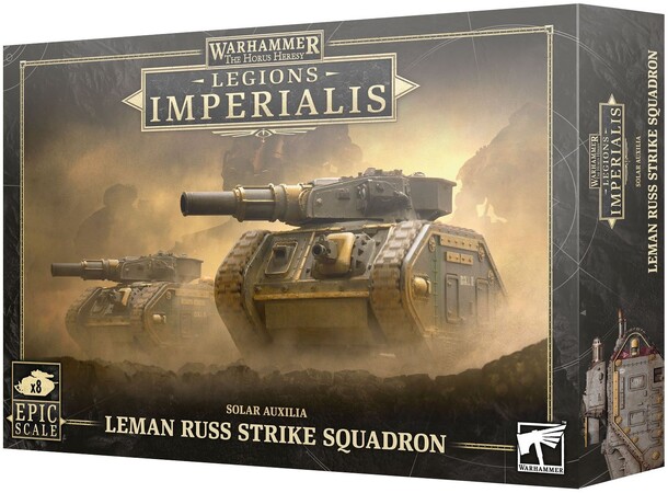 Solar Auxilia Leman Russ Strike Squadron The Horus Heresy - Legions Imperialis 