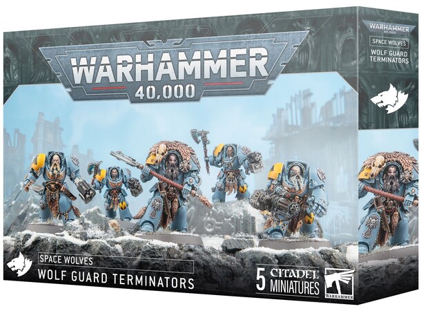 Space Wolves Wolf Guard Terminators Warhammer 40K 