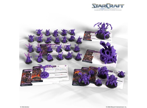 StarCraft Two Player Starter Set Founders Ed - Tabletop Miniatures Game 