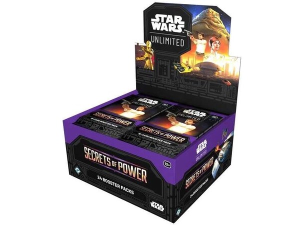 Star Wars Secrets Display Star Wars Unlimited - Secrets of Power 