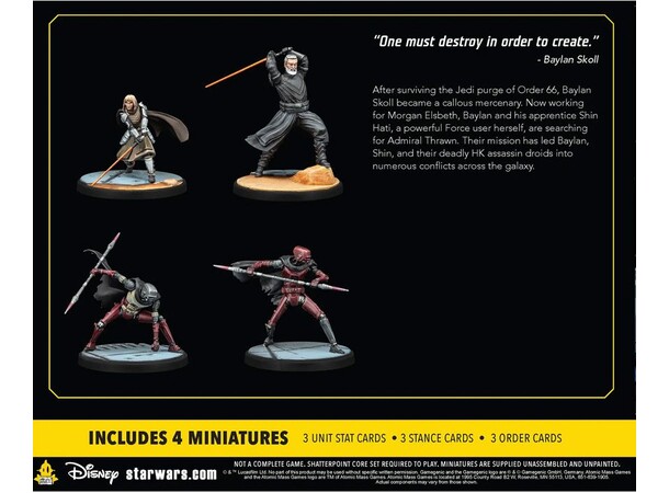 Star Wars Shatterpoint Secure the Future Squad Pack 