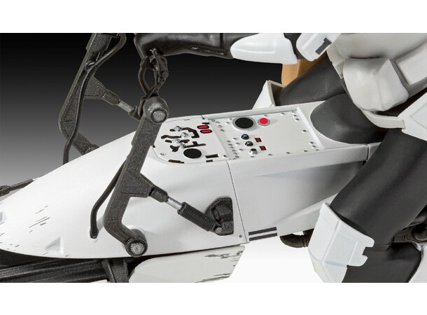 Star Wars Speeder Bike The Mandalorian Revell 1:12 Byggsats 