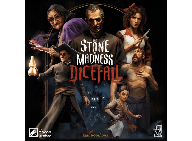Stone of Madness Dicefall Brädspel 