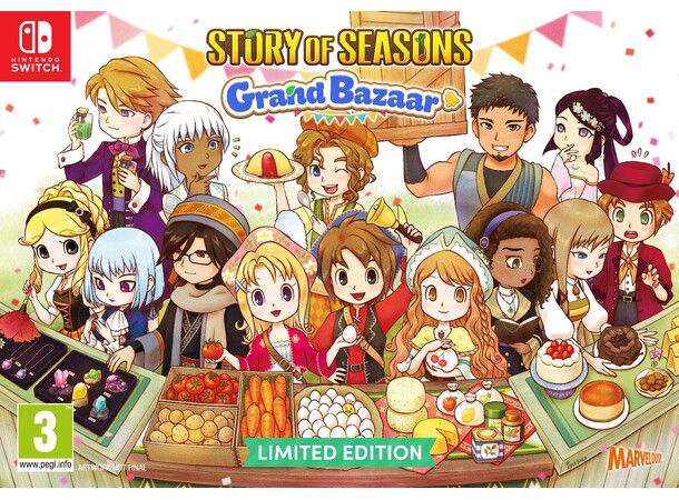Story of Seasons Grand Bazaar Switch Limited Edition 