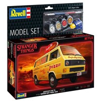 Stranger Things VW T3 Bus Surfer Boy Revell 1:25 Byggsats