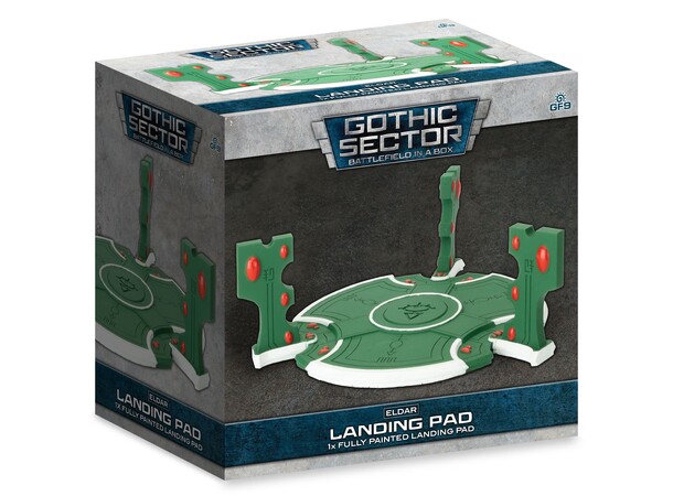 Terräng Eldar Landing Pad Battlefield in a Box - Gothic Sector 