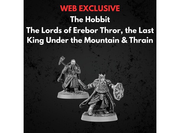 Thror & Thrain Lords of Erebor Middle-earth Strategy Battle Game 