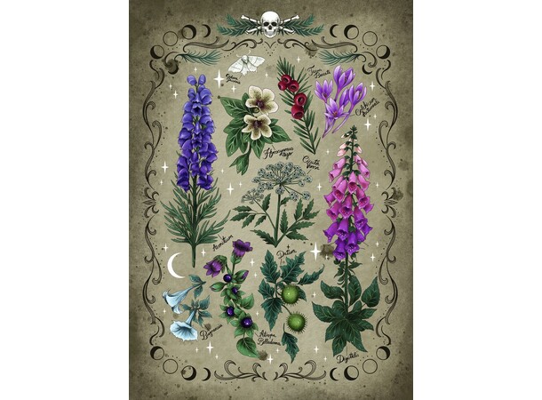 Toxic Plants 1000 bitar Pussel Ravensburger Puzzle 