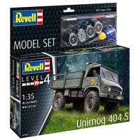 Unimog 404 S Starter Set Revell 1:35 Byggsats