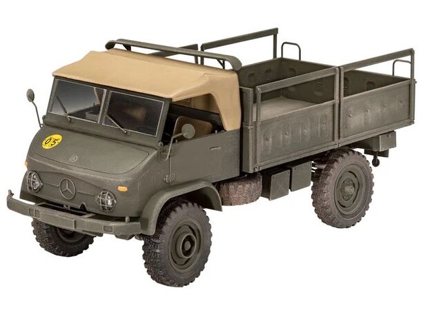 Unimog 404 S Starter Set Revell 1:35 Byggsats 