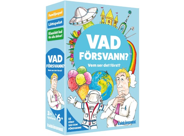 Vad försvann Partyspel Svensk utgåva 