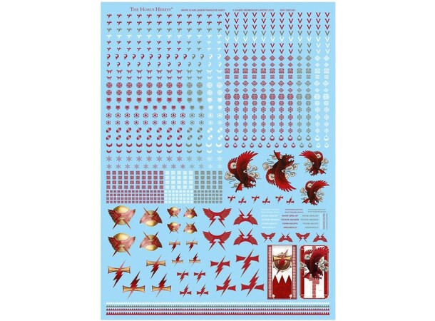 White Scars Legion Transfer Sheet The Horus Heresy 