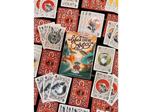 Whoa There Cowboy Kortspel 