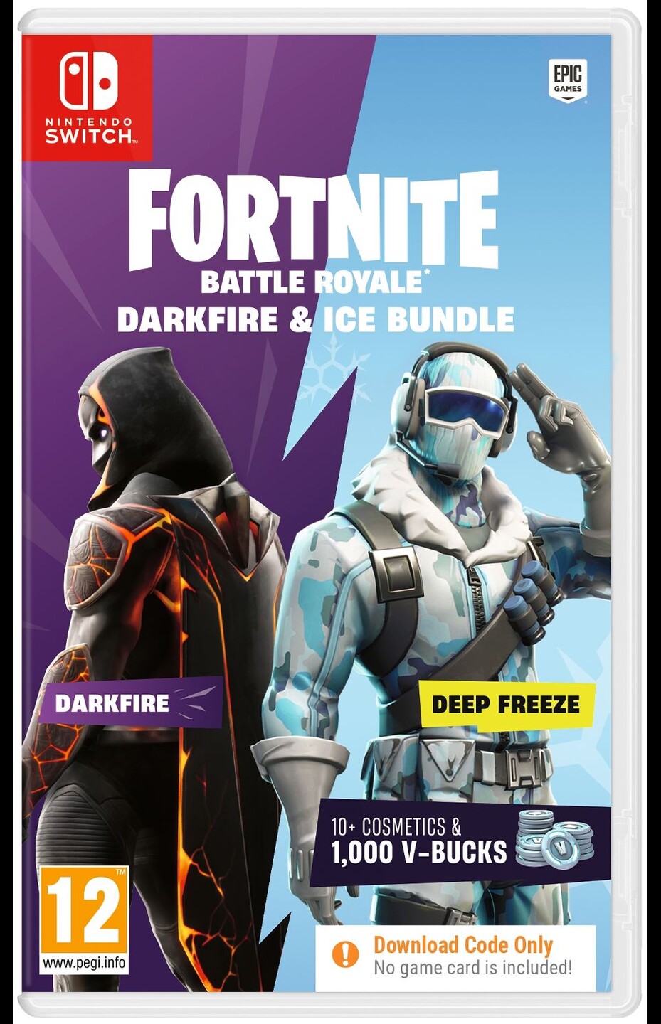 Fortnite Darkfire & Ice Bundle Switch